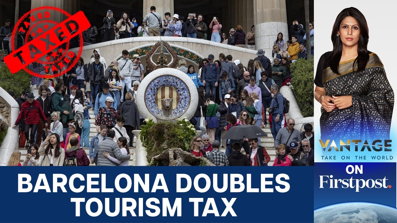 Spain's Barcelona Doubles Tourism Tax Amid Housing Crisis | Vantage with Palki Sharma | N18G