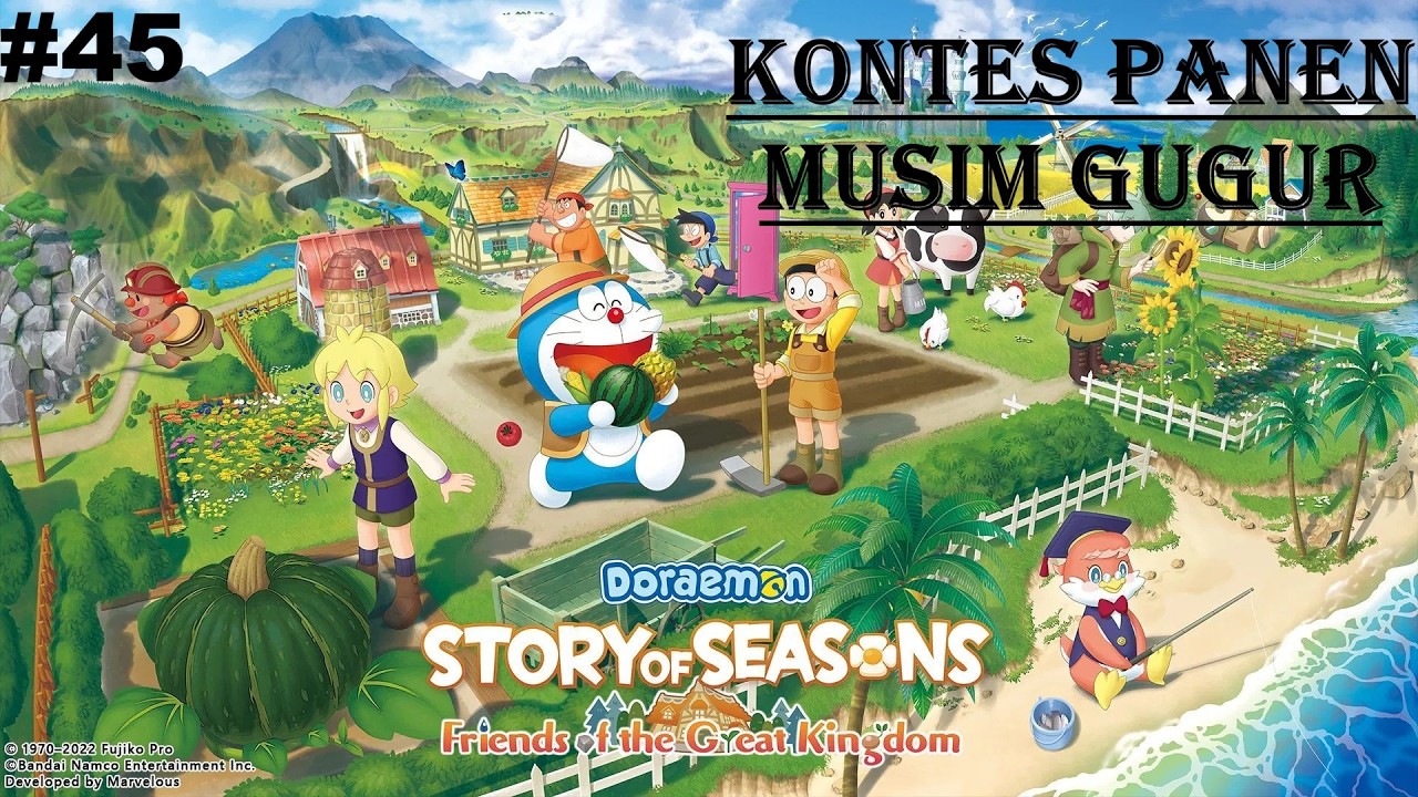 DORAEMON STORY OF SEASONS FRIENDS OF THE GREAT KINGDOM BAHASA INDONESIA