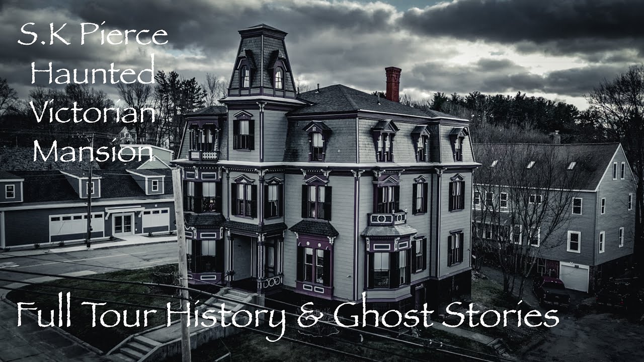 The S.K Pierce Haunted Victorian Mansion Full Tour History & Ghost Stories | 4k