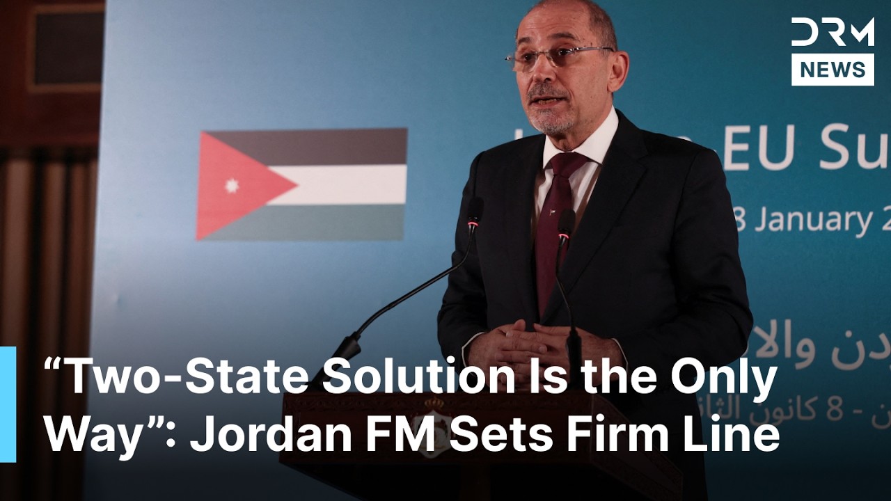 FULL PRESSER: Jordan, EU Announce &euro;3 Billion Support as FM Warns of Gaza, West Bank Escalation| AC1G