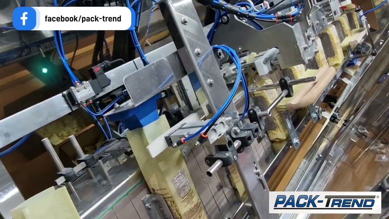 Automatyczna linia pakująco-zaklejąca Makarony PACK-TREND 2024 ECO
