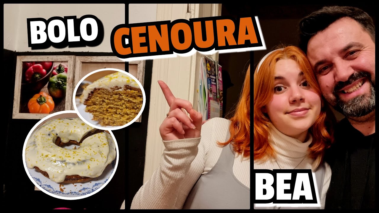 RECEITAS COM A BEA - BOLO DE CENOURA 🥕🎂🍰