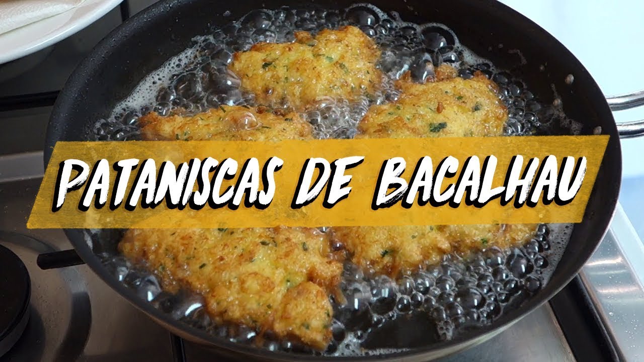 Chefe Jamon: Pataniscas de Bacalhau