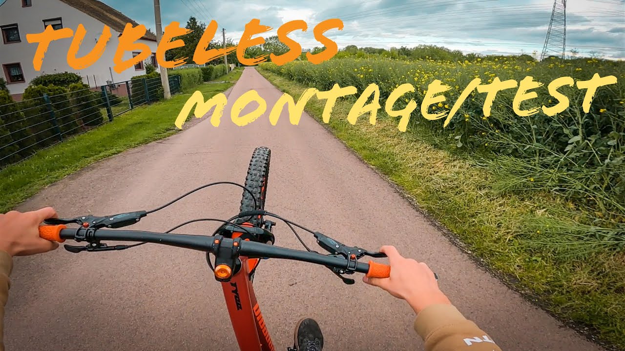 TUBELESS MONTAGE/TEST 4K | PROPAIN TYEE AL 2020 | X-BIKER