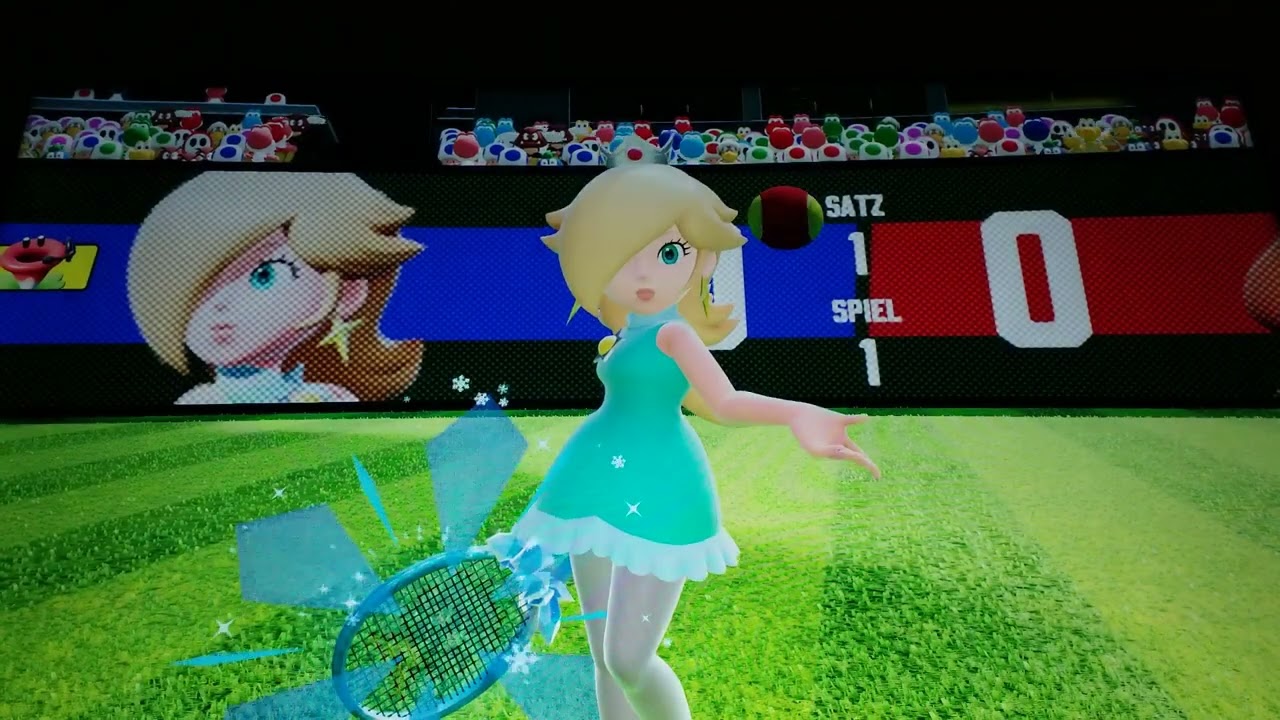 MARIO TENNIS FEVER Part 2: Turnier-Modus im Pilz Cup mit Rosalina 🎾