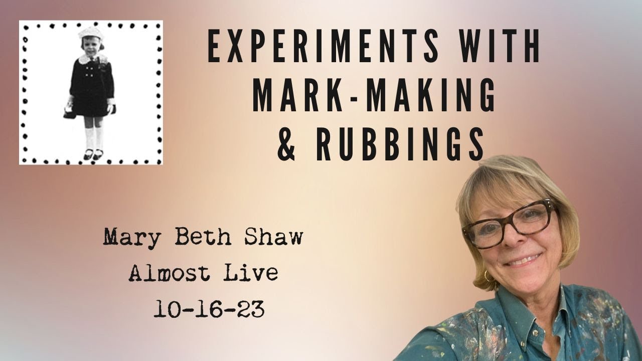 Experimenting with Mark-Making and Rubbings