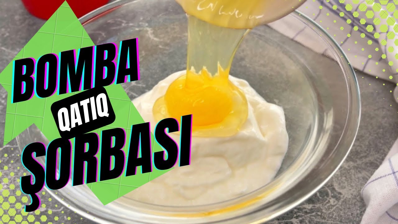 2 stəkan qatıq və 1 yumurta! Qışın ləzzəti ŞORBA resepti.