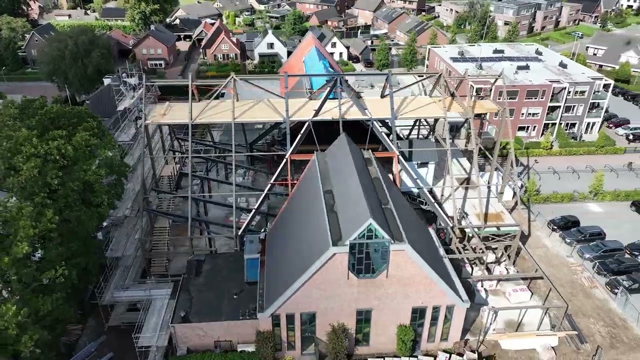 Van Ee Staalspecialisten - Verbouwing gereformeerde gemeente Kootwijkerbroek