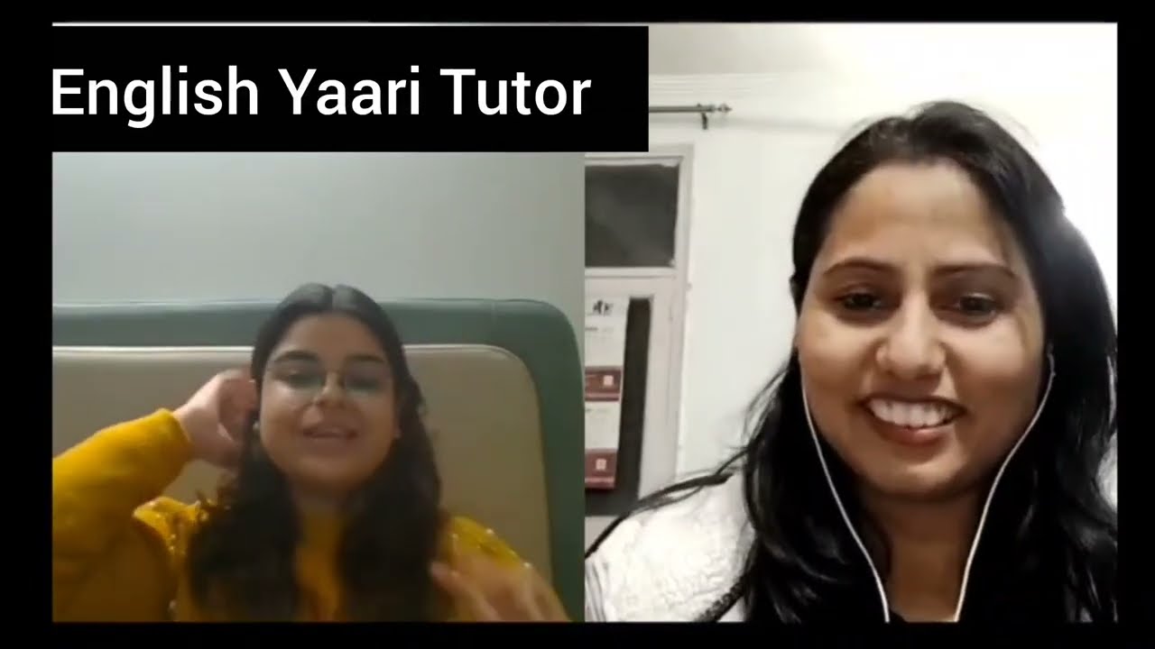 Daily English Practice With English Yaari Tutor PART 1 @Shabnamsenglishcafé 