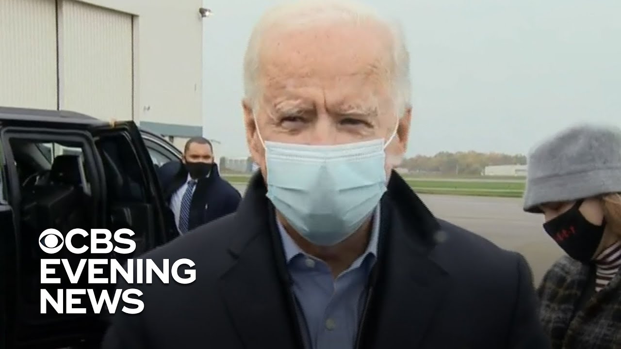 Biden eyes red states won by Trump in 2016