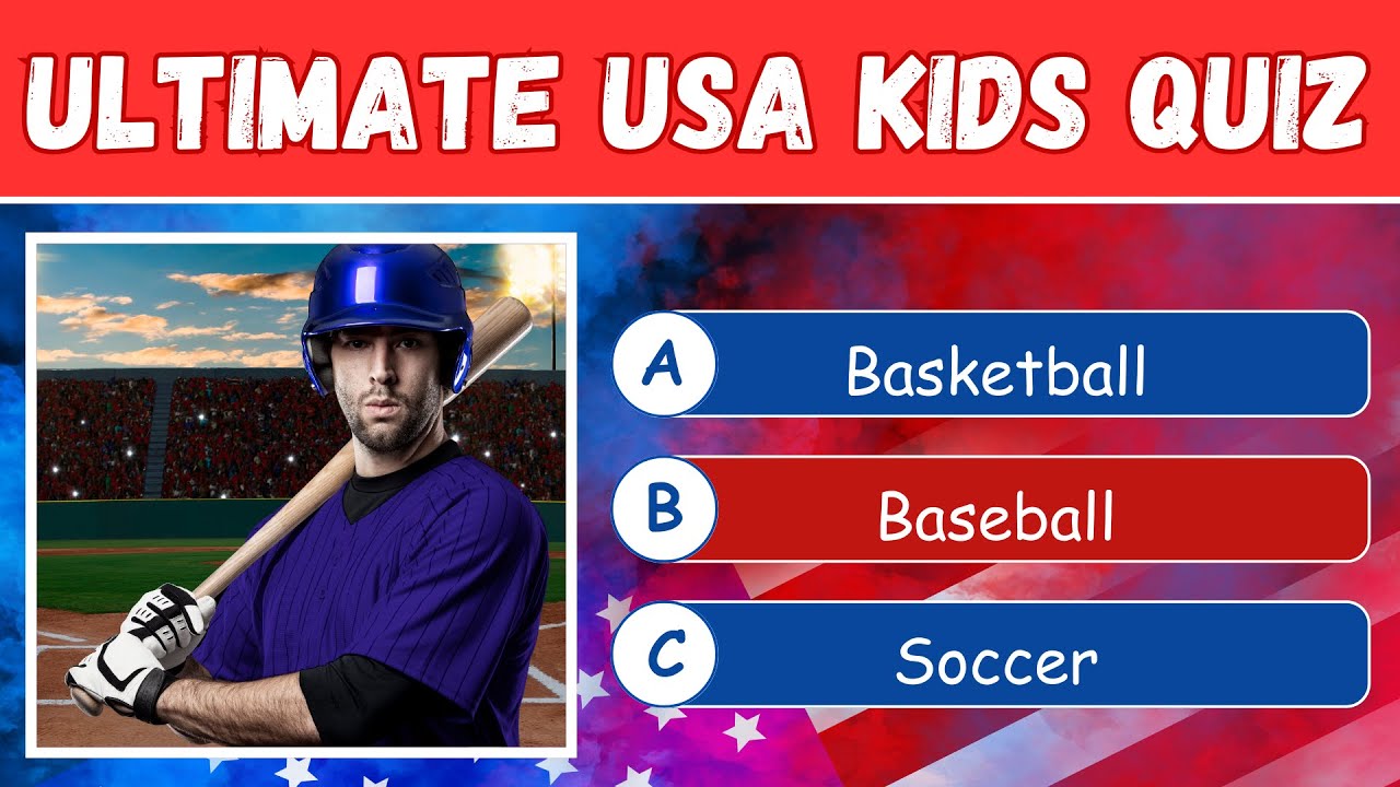 Ultimate USA Kids Quiz: 40 Fun Questions ! 🎉🇺🇸
