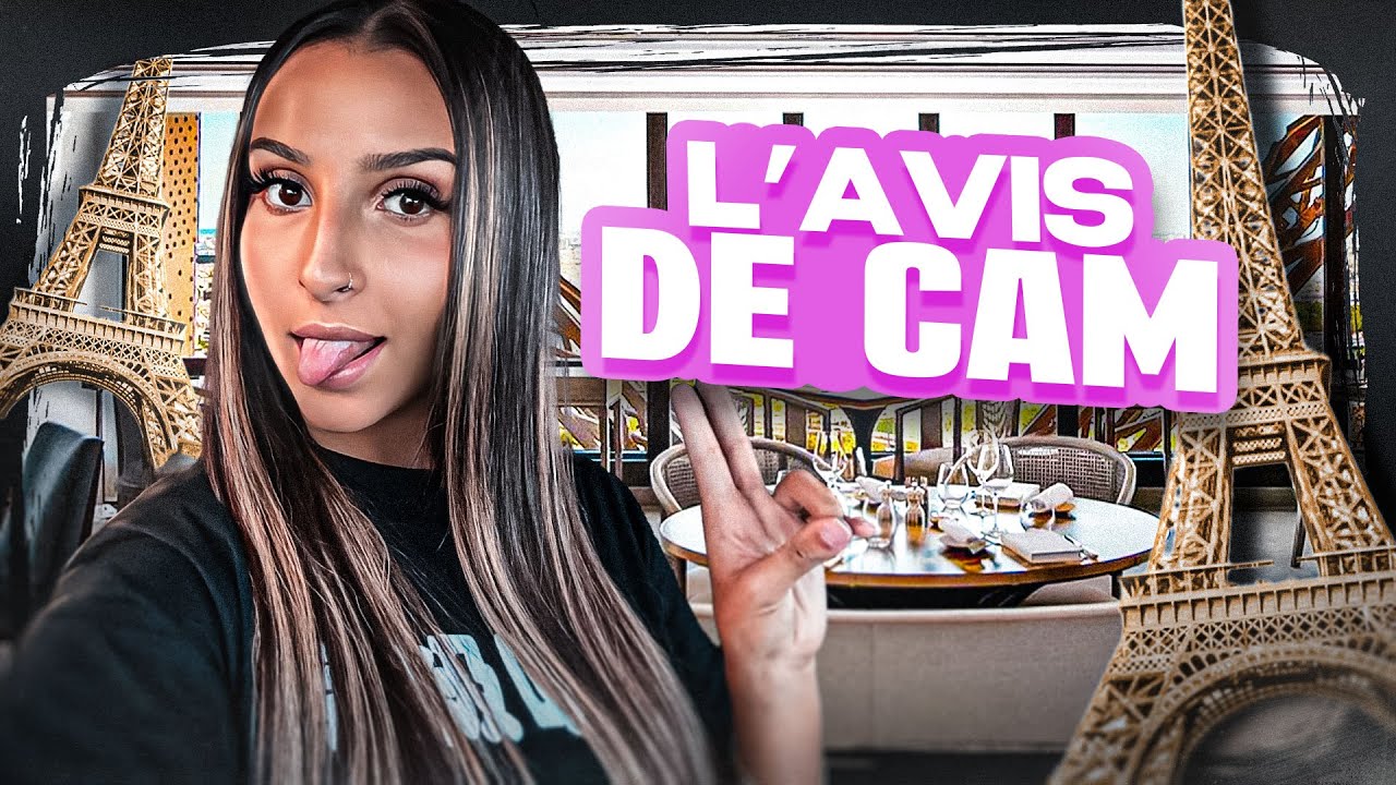 L'AVIS DE CAMELIA :  Je teste le restaurant au dessus de la Tour Eiffel😱🥰