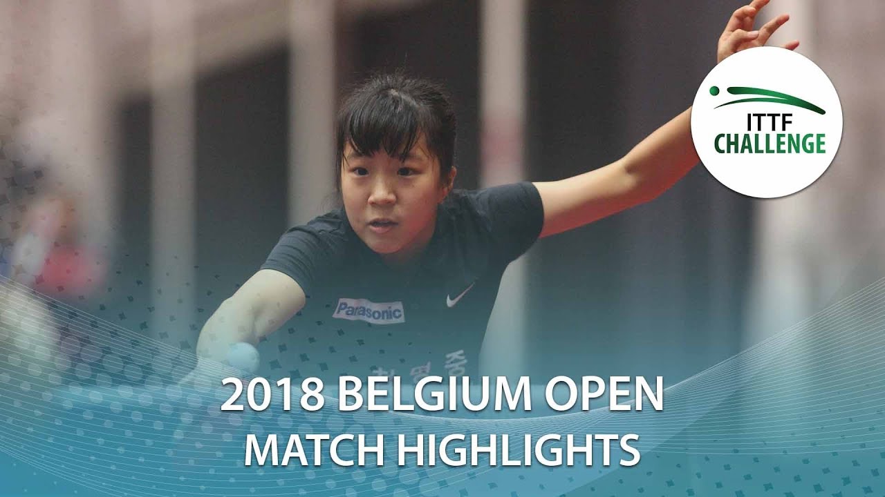 Shin Yubin vs Matilda Ekholm | 2018 ITTF Belgium Open Highlights (R16)