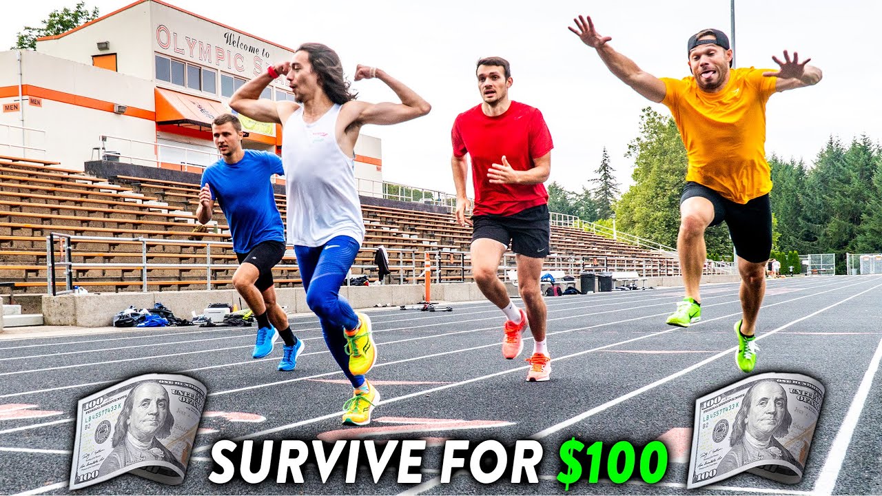 CRAZY Elimination Race, Last Man Standing Gets $100 Cash!