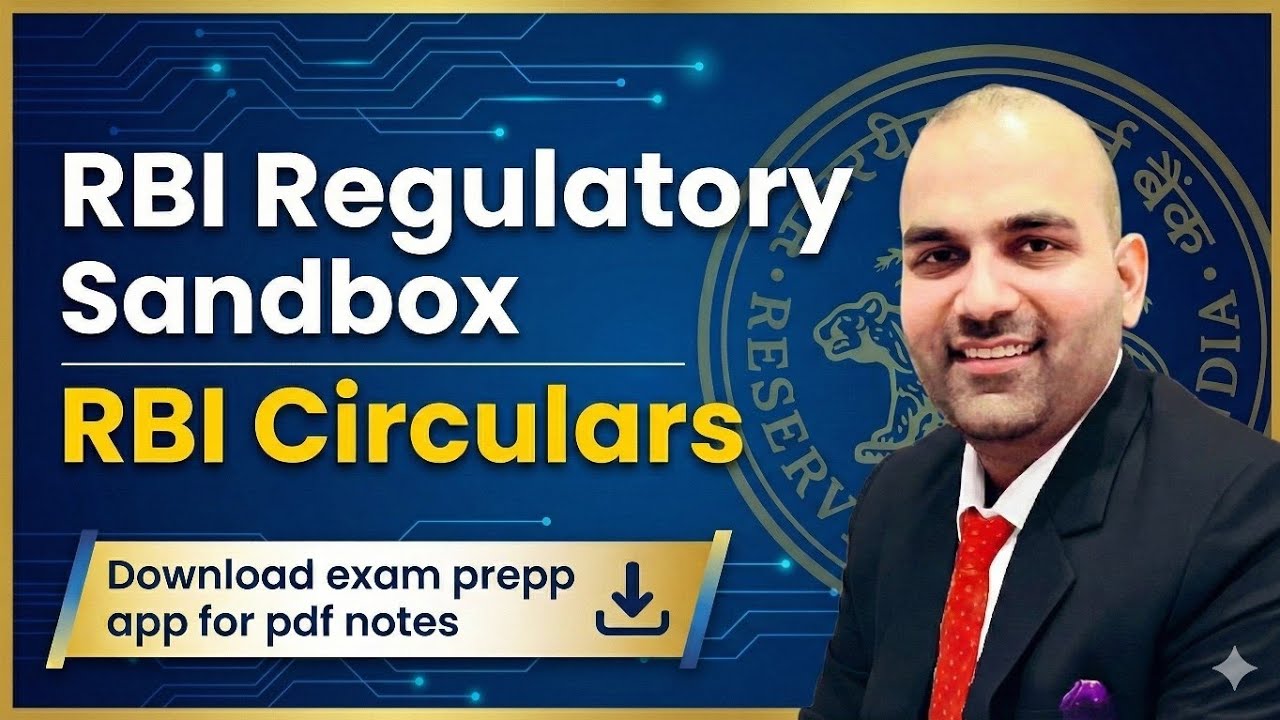 What is Regulatory Sandbox | RBI Circulars 2025 #jaiib #examprepp #rbigradeb #dbf #iibfjaiib