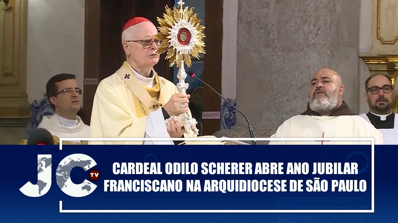 Cardeal Odilo Scherer abre o Ano Jubilar Franciscano na Arquidiocese de São Paulo – JCTV – 23/02/26