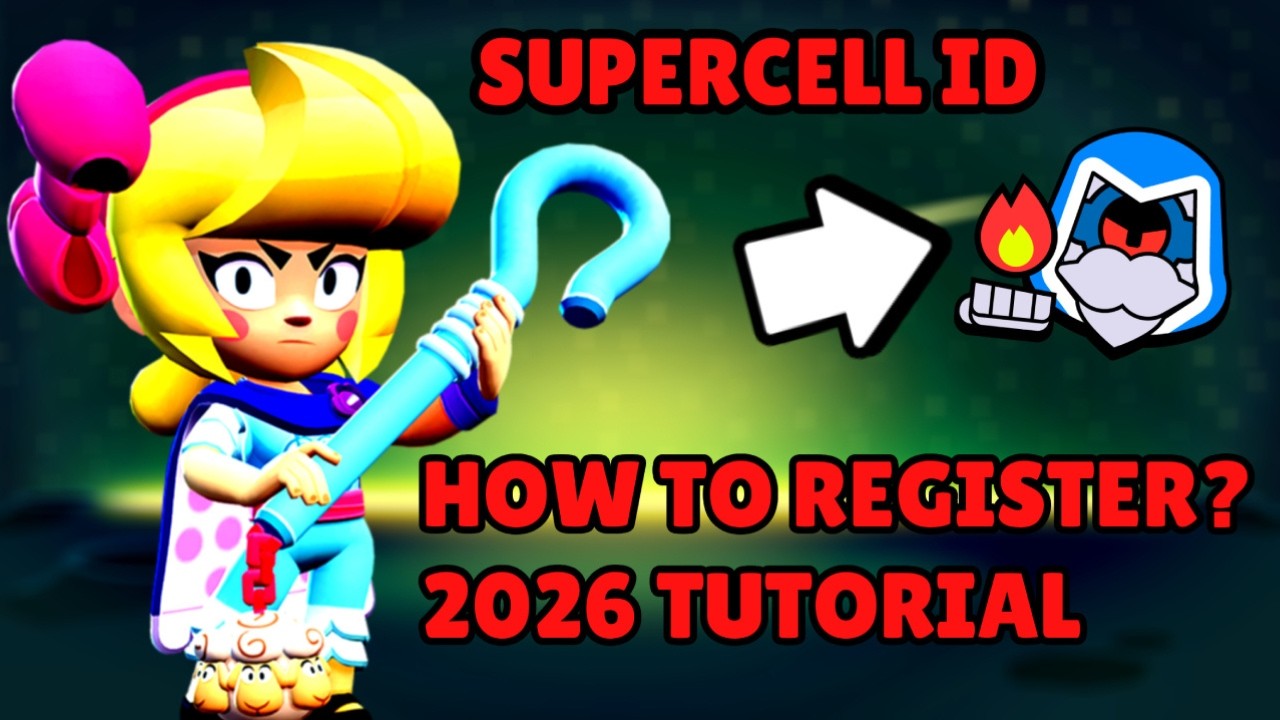 How to Register with SUPERCELL ID in Brawl Stars in 2026 *easy steps*