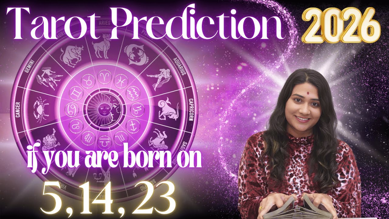 ✨ People Born on 5, 14  & 23 &mdash; Divine 2026 Message You Were Meant to Hear 🔮 #2026 #tarot