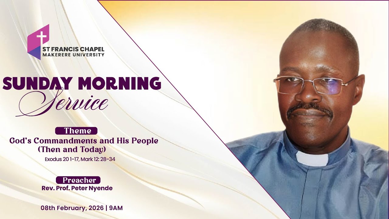 God’s Commandments and His People (Then and Today) | Rev. Prof. Peter Nyende | 08/02/2026