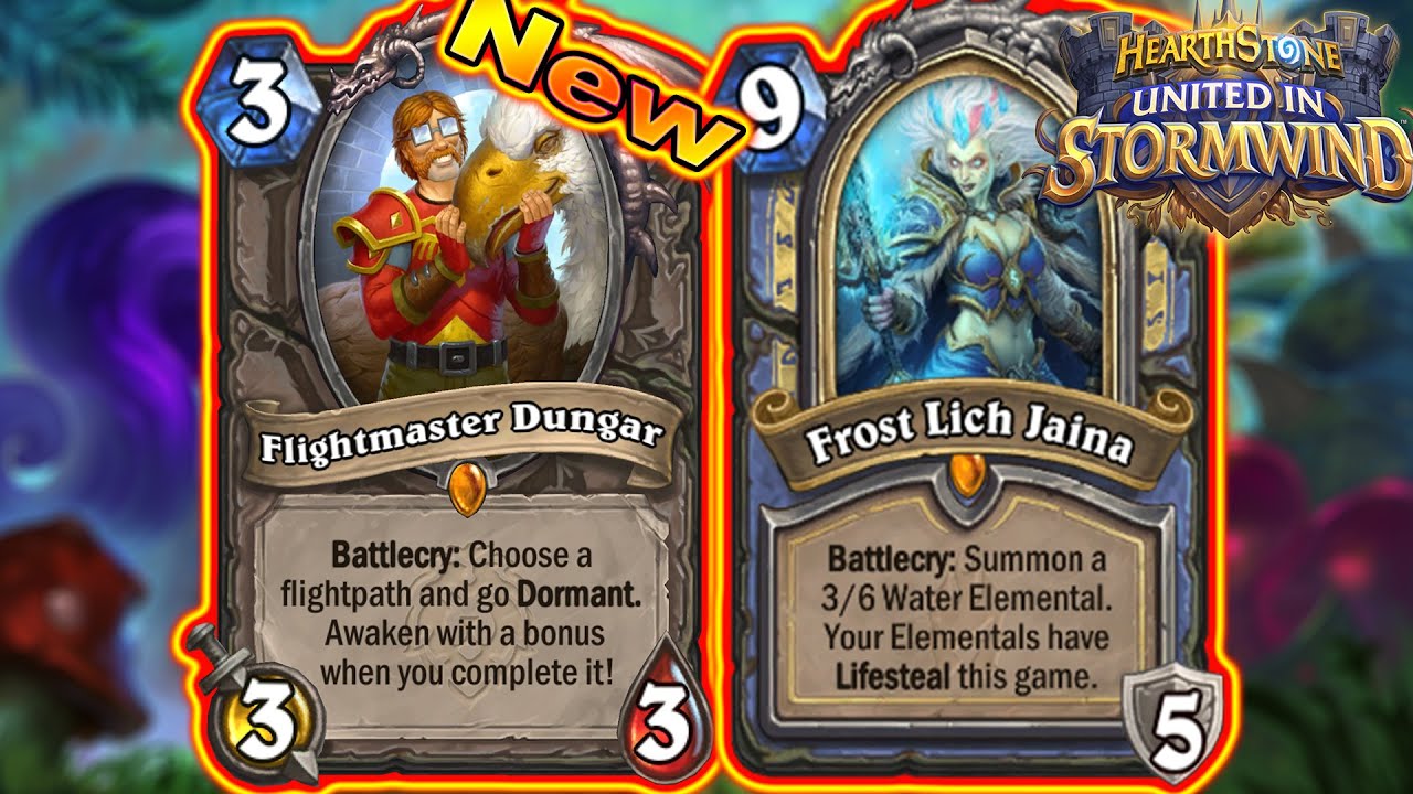 NEW LEGENDARY Flightmaster Dungar Is OP! Highlander Quest Mage | United in Stormwind | Hearthstone