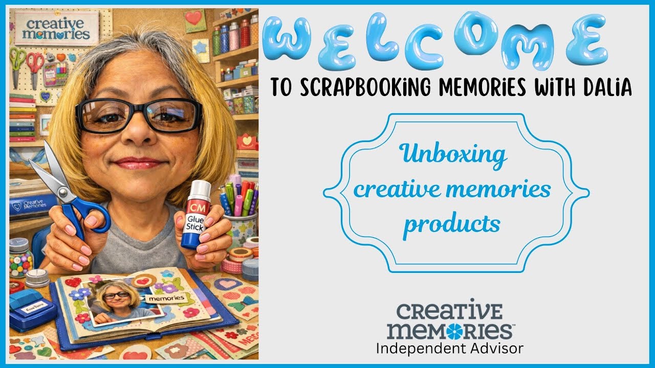Unboxing creative memories products come see 👀