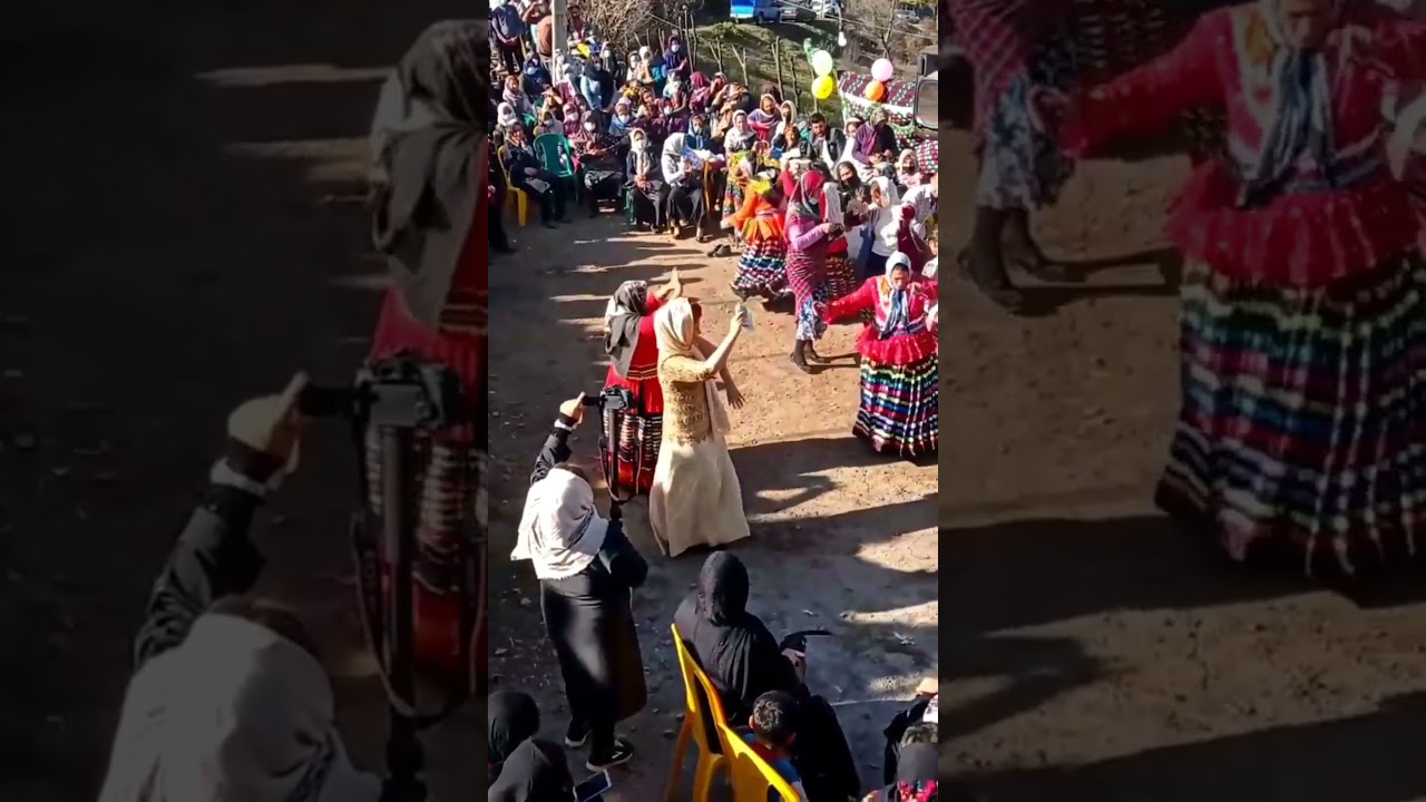رقص شاد شمالی  قاسم آبادی 💃💃💃 گیلان ییلاق اشکورات