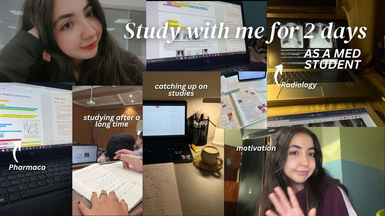 Учитесь со мной 2 дня как студент медицинского факультета 👩‍⚕️👩‍💻 / Приходите учиться со мной как...