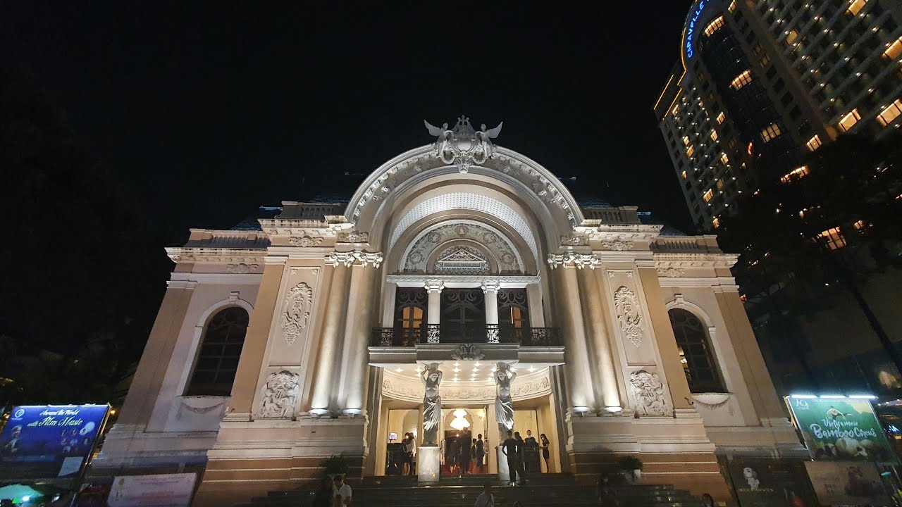 [호치민Vlog] AO SHOW 보러 Saigon Opera House 갔어요