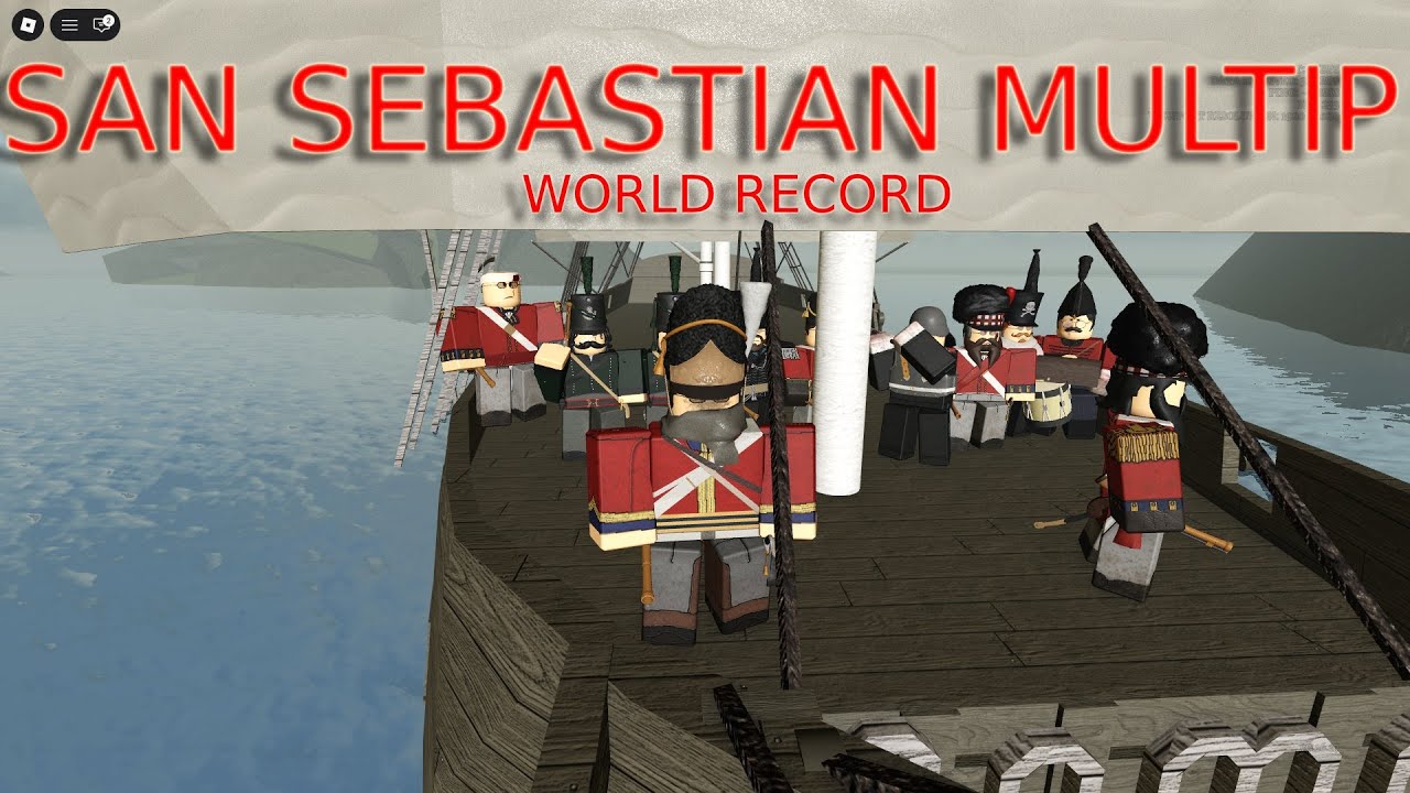 San Sebastian Multiplayer World Record | Guts & Blackpowder