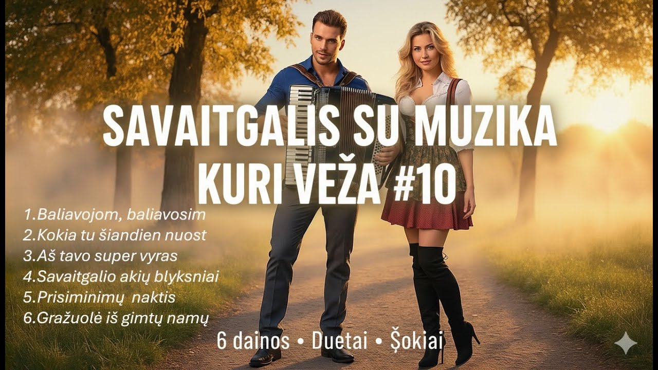Savaitgalis su Muzika Kuri Veža #10 | 6 dainos • Duetai • Šokiai