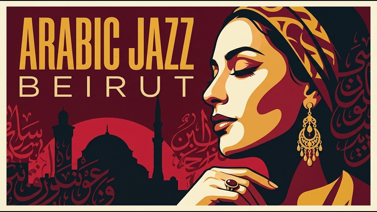 Lost in Midnight Beirut 🌆 | Smooth Lebanese Jazz & Arabic Oud for Relaxation & Study