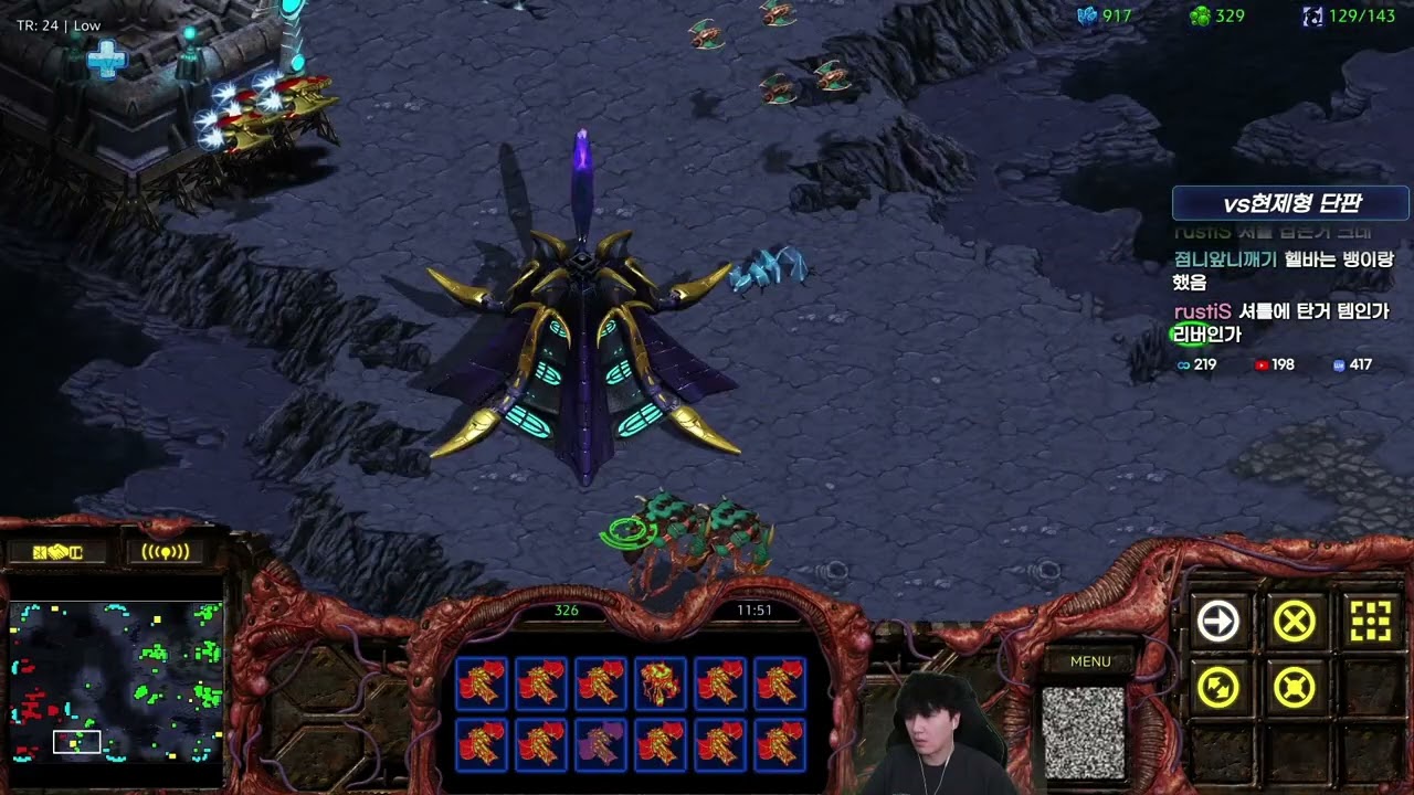 【22.1.26】 SC:R 1v1 (FPVOD) SoMa (Z) vs Mini (P) 【New Map: Jane Doe】