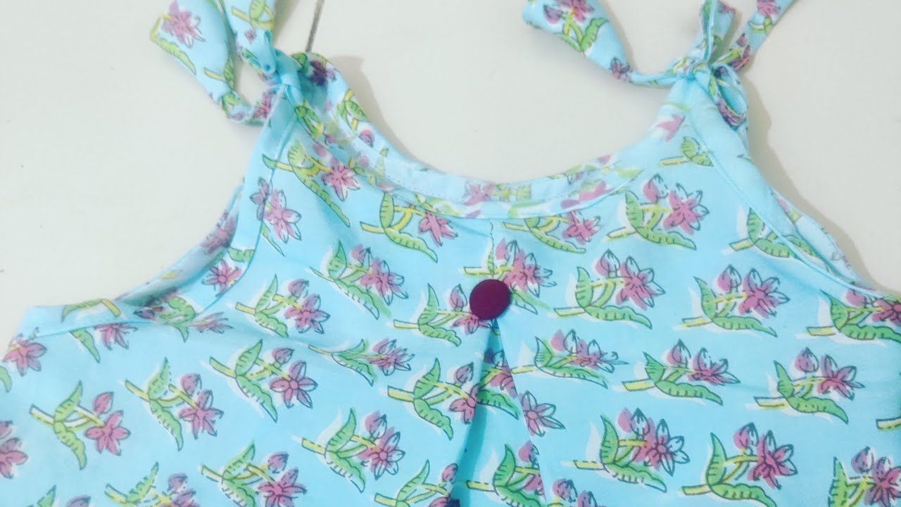 4 se 5 year baby ke liye frock ki cutting and stitching ✂️ part -2