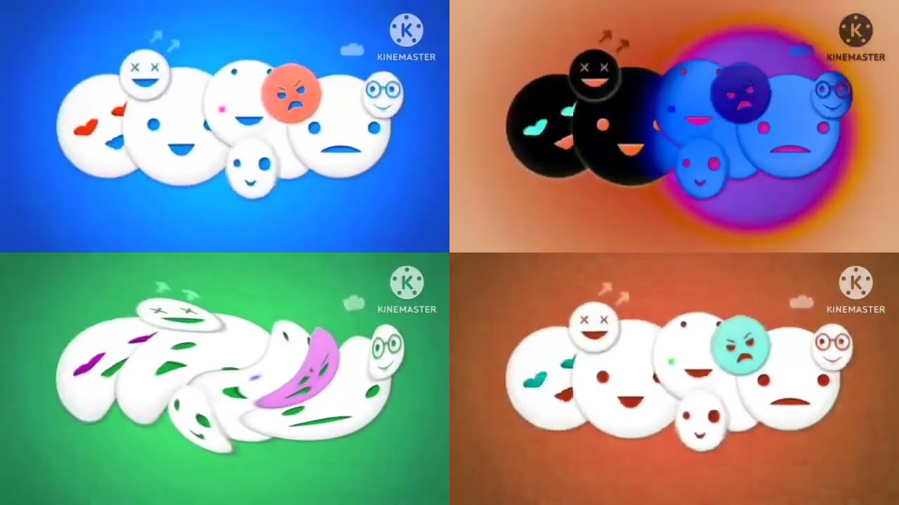 The Second Fullest Best Animation Logos Quadparision 6