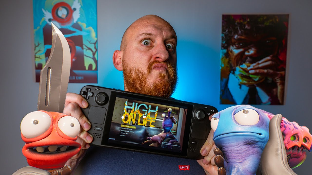 Steam Deck : High On Life - Gameplay - Windows 11