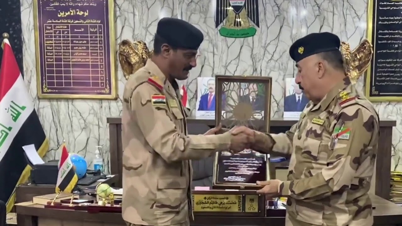 أمر لواء 92 فرقة 16 العميد الركن محمد برهي هاشم الشجيري