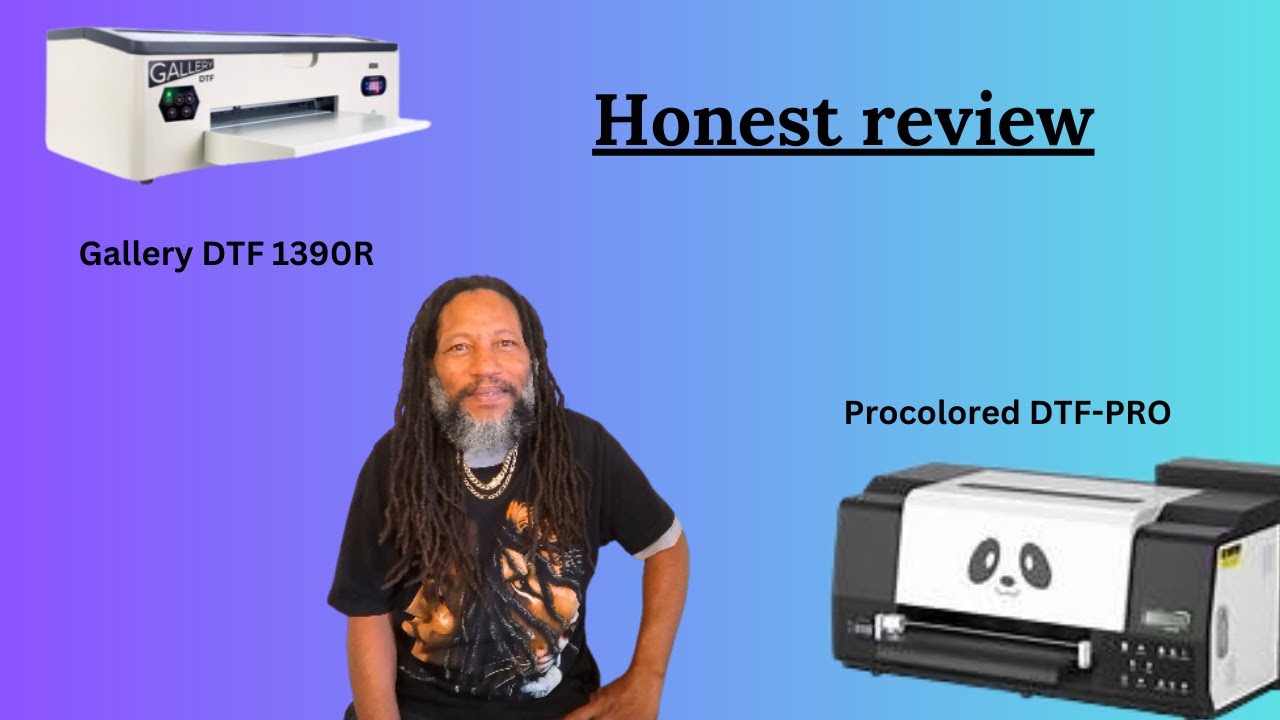 Gallery DTF 1390R and Procolored DTF-PRO honest review