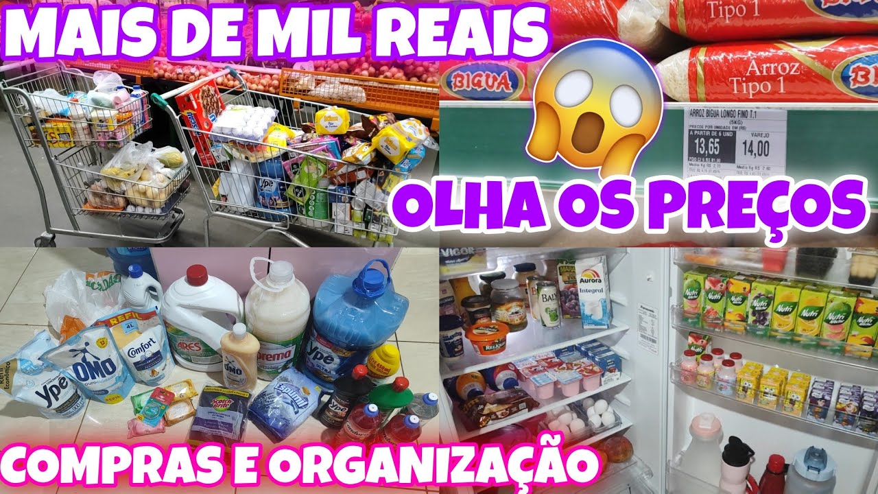 PRIMEIRA COMPRA DO ANO NO ATACADÃO - COMPRAS PRA 3 PESSOAS PARA PASSAR 2 MESES | SERÁ QUE VAI DAR? 😰