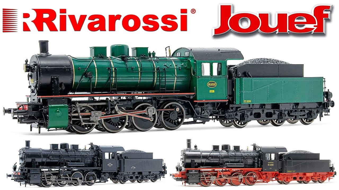 New German, French & Belgium BR55s From Rivarossi & Jouef