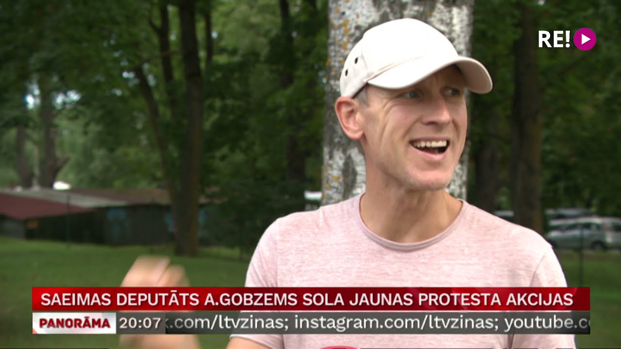Saeimas deputāts A.Gobzems sola jaunas protesta akcijas