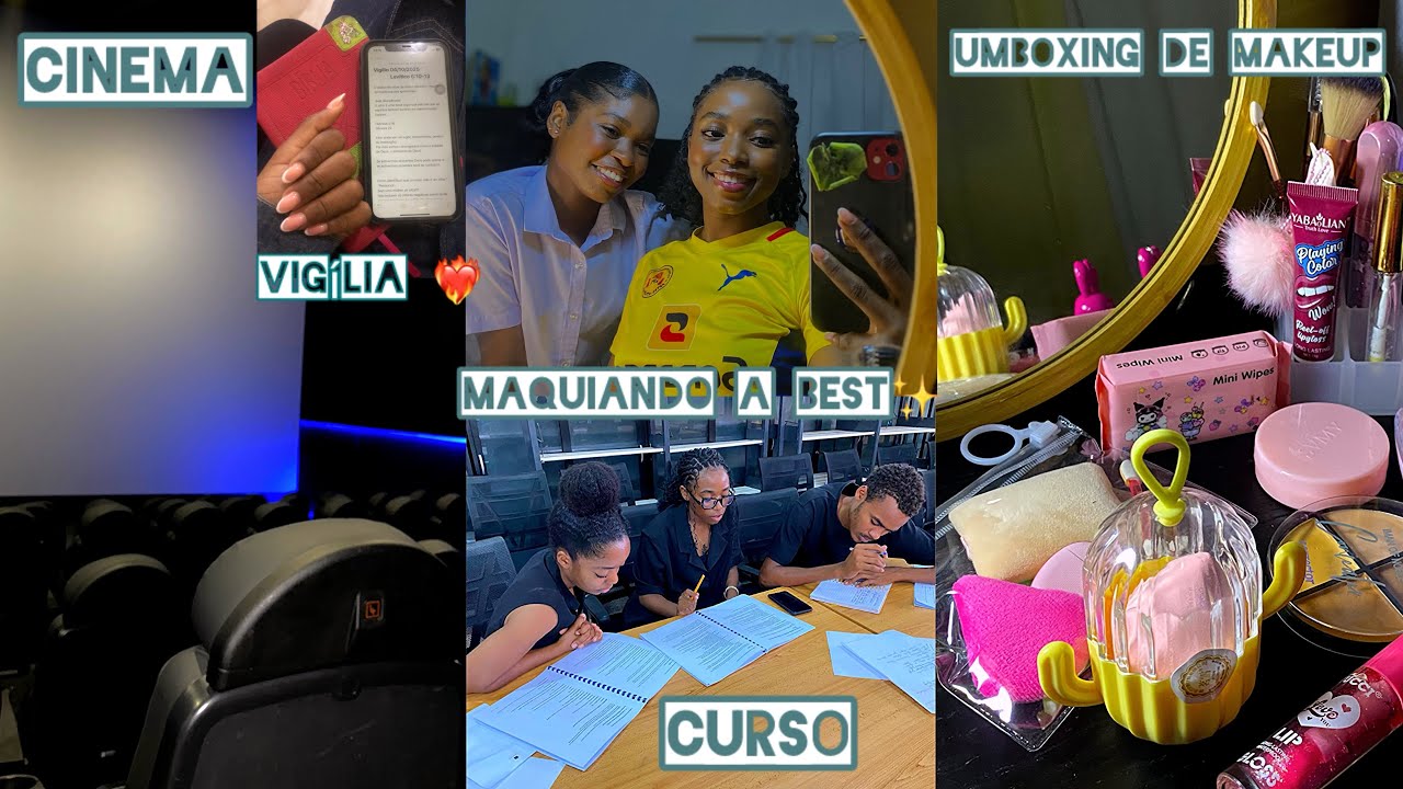 VloG: curso, saída surpresa, vigília, makes e muito mais…✨🥹