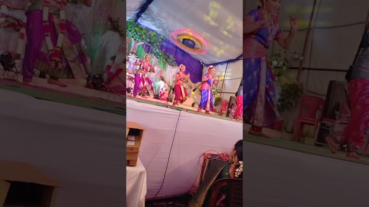 వచ్చెను అలావేలు మంగ song dance performance in Shiva rathri bramhosthavalu