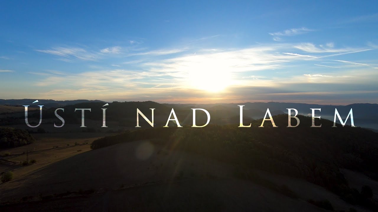 &Uacute;st&iacute; nad Labem - City From The Sky [GoPro]