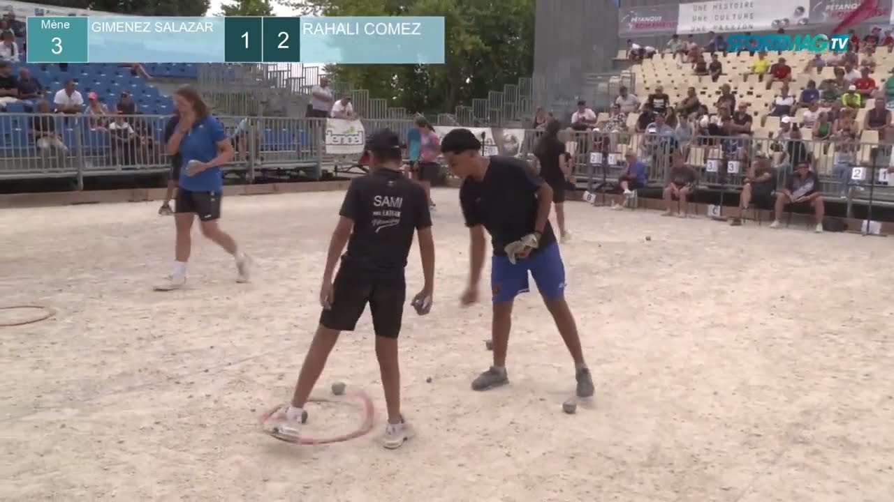 Replay Pétanque : Revivez la finale du tête-à-tête du Mondial Jeunes
