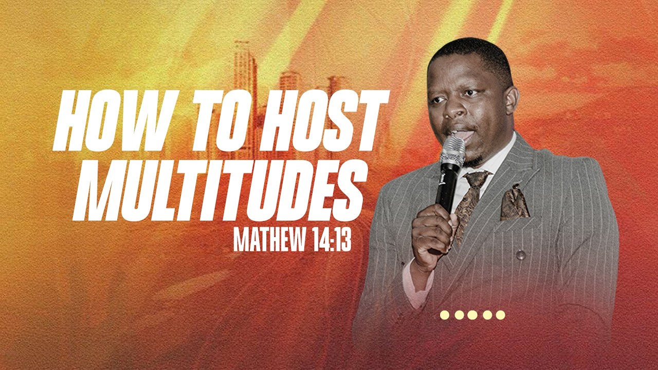 HOW TO HOST MULTITUDES | APOSTLE EMMANUEL MATIZA | SPECIAL SUNDAY SERVICE
