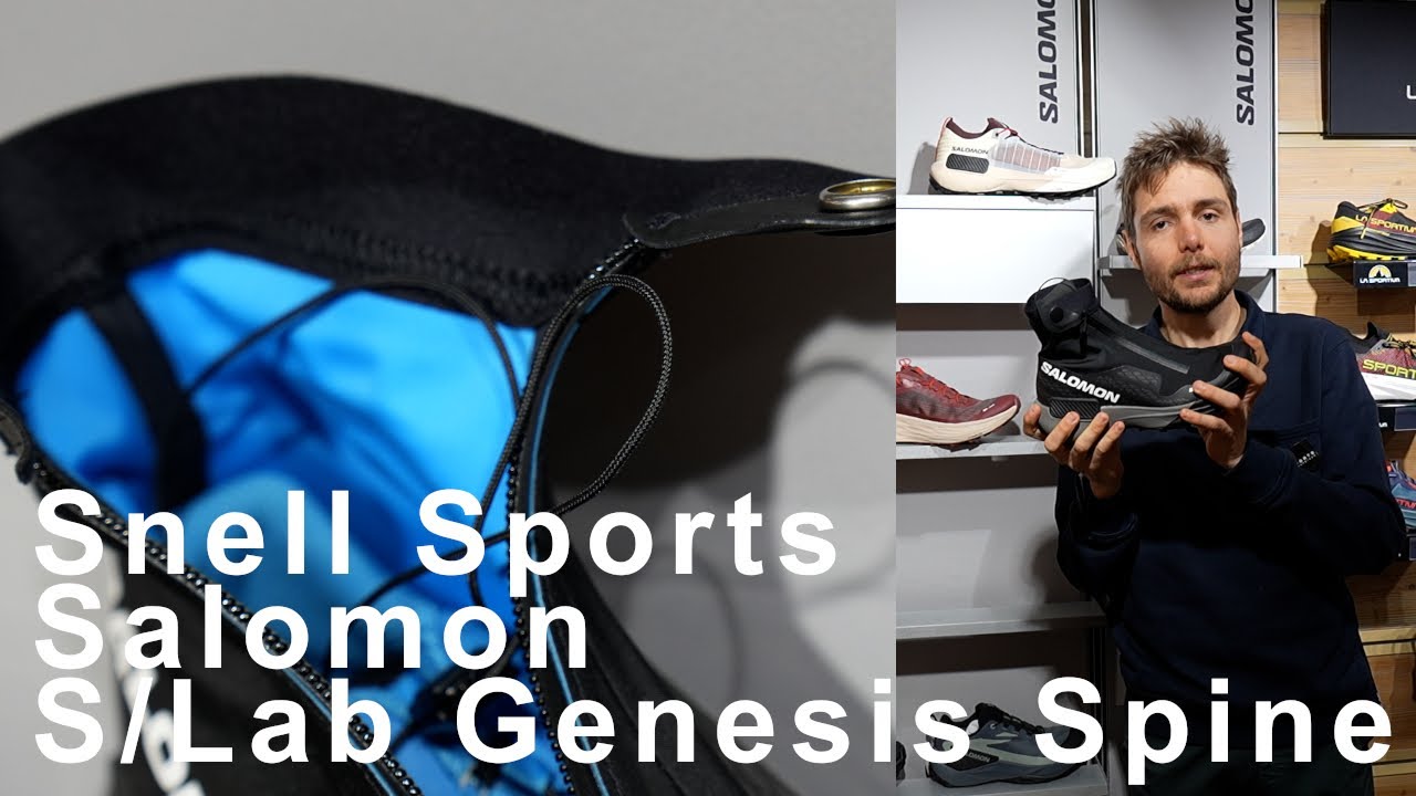 Salomon S/Lab Genesis Spine Snell Sports Chamonix-Mont-Blanc mat&eacute;riel trail course montagne