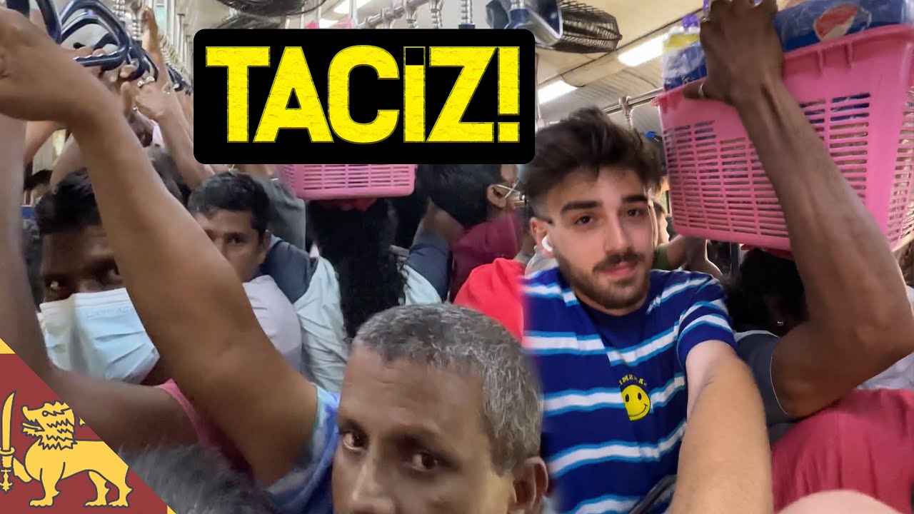 ELLENMEDİK YERİM KALMADI😁 Sri Lanka Tren Yolculuğu • 100🇱🇰