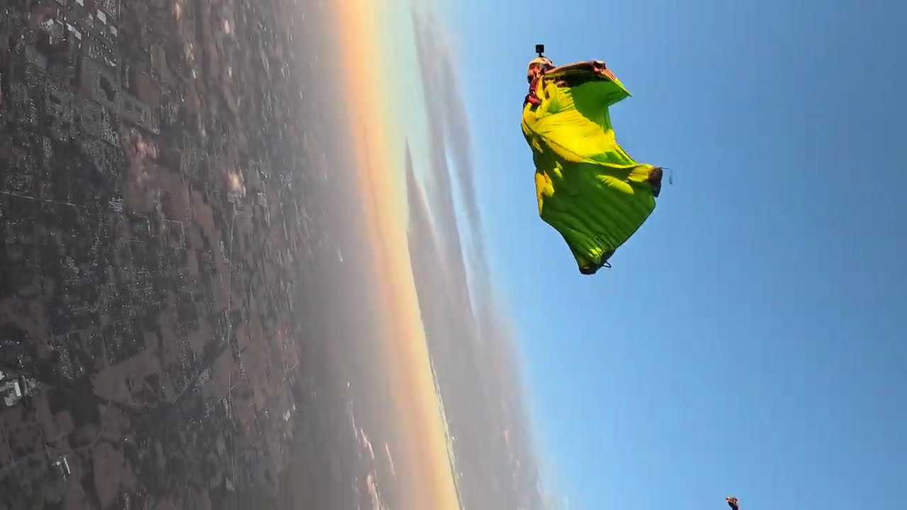 3way wingsuit with Josh and Austin at Skydive City