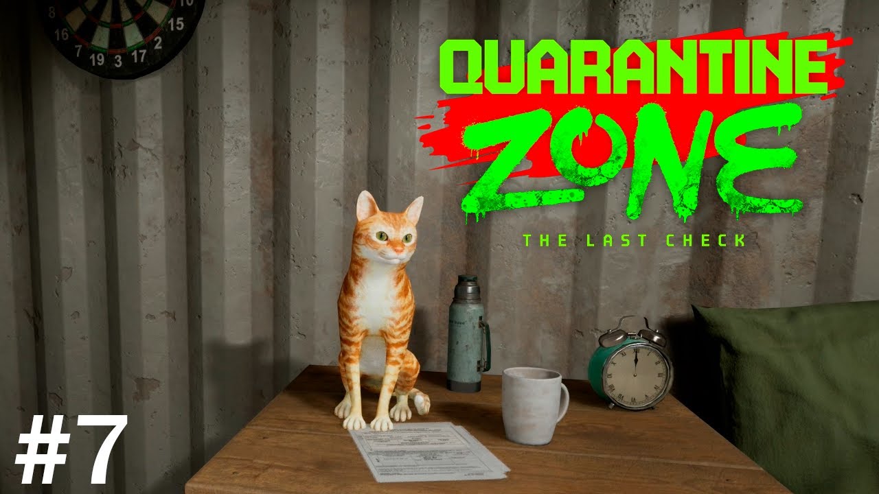 ВНЕЗАПНЫЙ КОТИК Прохождение Quarantine Zone на русском языке #7