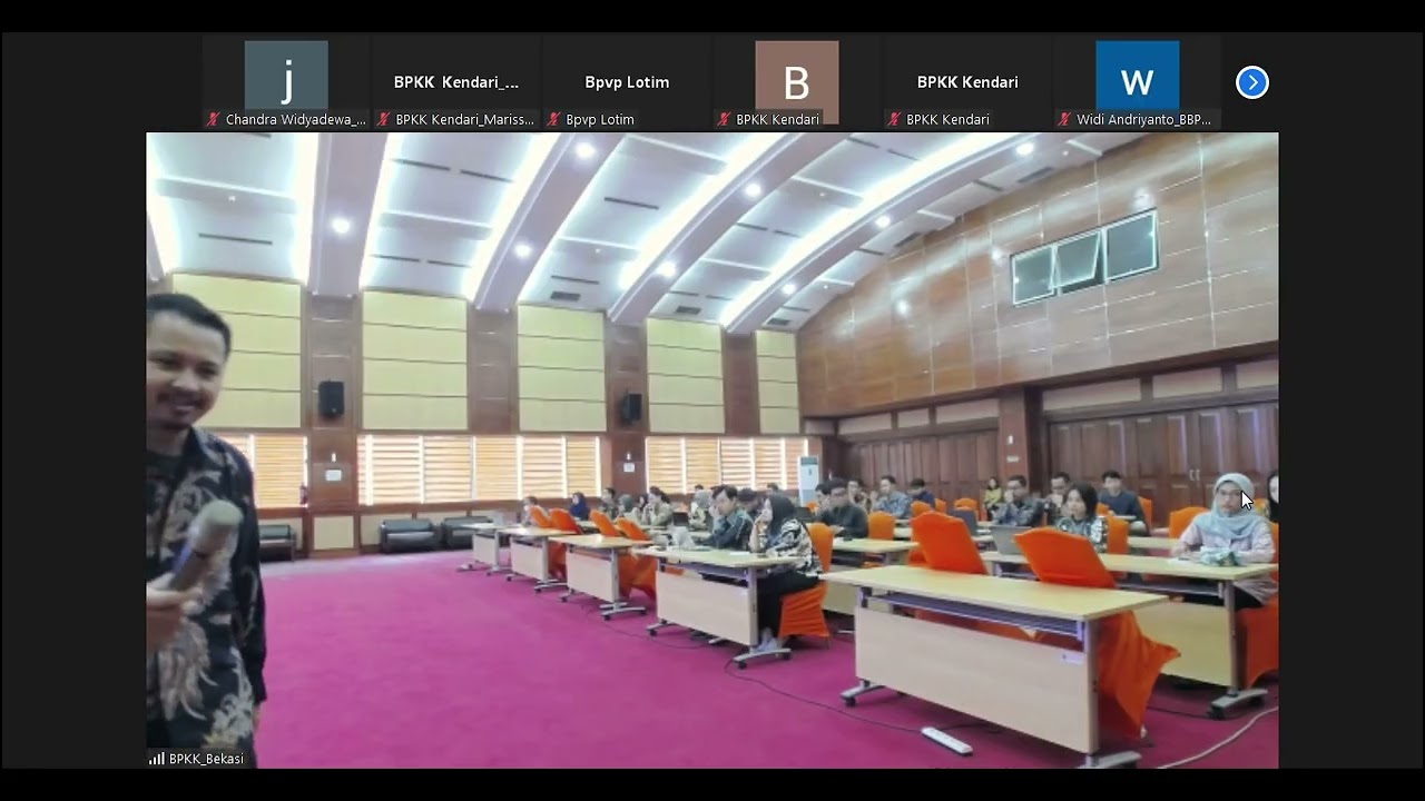 Bimbingan Teknis Pengelola Talent & Innovation HUB Kemnaker RI Hari ke-1